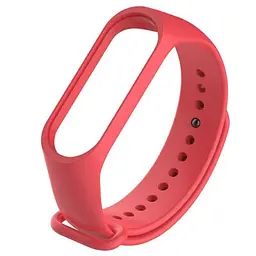 Ремінець Silicone Mi Band 5/6 Red ( 15 )