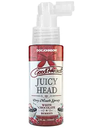 Зволожуючий оральний спрей Doc Johnson GoodHead - Juicy Head - White Chocolate and Berries 59мл Doc Johnson SO7749 95061 - мініатюра 1