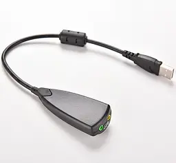 Універсальна USB звукова карта Primo з проводом Sound Card Adapter - мініатюра 3