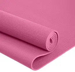 Килимок для йоги та фітнесу Power System PS-4014 PVC Fitness Yoga Mat Pink (173x61x0.6) (PS-4014_Pink) - мініатюра 4