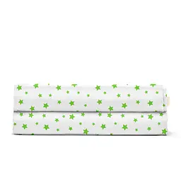 Дитяча постільна білизна в ліжечко SPACE CS28, блакитний (TelescopeLBlue_StarGreenWhite110x160_140) - мініатюра 5