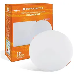 Світильник точковий Євросвітло LED-R-120-18 4200К без рамки