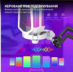 Мікрофон Fifine Q6TW Black/White (Q6TW) - мініатюра 6