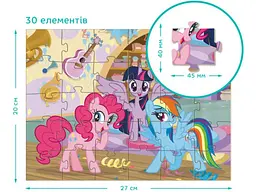 Пазл Музична кімната My Little Pony, DoDo, 30 ел. - мініатюра 3