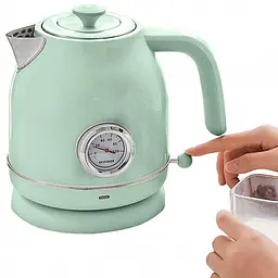 Електрочайник із датчиком температури Qcooker Electric Kettle Green CS-SH01 - мініатюра 2