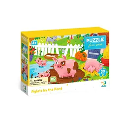 Дитячий пазл "Поросята біля ставка" DoDo Toys 300682, 30 елементів