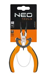 Плоскогубці подовжені вигнуті прецизійні 140мм Neo Tools hoz0012939 - мініатюра 3