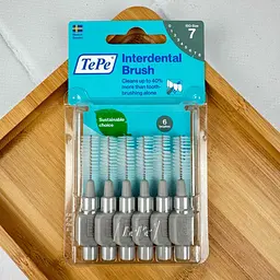 Міжзубна щітка TePe Original сіра (1.3 мм), 6 шт - мініатюра 4