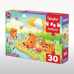 Пазли Капібара паті Ideyka LP30-007 30 елементів Різнокольоровий shop (4823104390046)