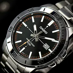 Чоловічий годинник Casio MTP-VD01D-1E2 Сріблястий ( AT1141-0203 ) - мініатюра 4