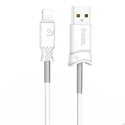 Кабель Hoco X24 Pisces charging data cable for Lightning White - мініатюра 1