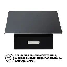 Витяжка Interline FLOW BL A/60/GL/M - мініатюра 7