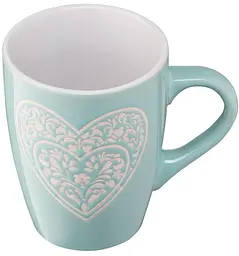 Чашка Ardesto Heart 330 мл, блакитний (AR3467BL) - мініатюра 2