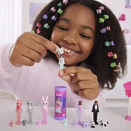 Мінілялечка Barbie Cutie Reveal серії Mini BarbieLand сюрприз (HYM25) - мініатюра 4