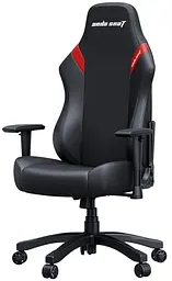 Ігрове крісло Anda Seat Luna Size L Black/Red PVC (AD18-44-BR-PV) - мініатюра 4