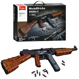 Конструктор SLUBAN M38-B1351 зброя автомат 1:1 1239 дет. кор. 45-33-12,5 см.