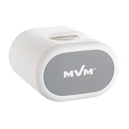 Тримач для швабри клейкий МВМ My Home BP-19, білий з сірим (BP-19 WHITE/GRAY)