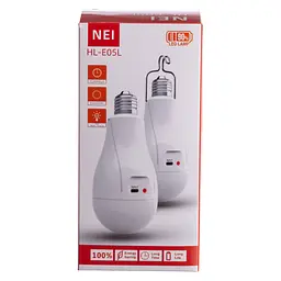 Лампа світлодіодна NEI HL-E05L з акумулятором Yiwu HP-5-32 - мініатюра 5