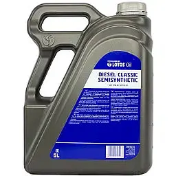 Олива моторна Lotos Diesel Classic Semisyntetic 10W/40 CE/SF 5 л (158722) - мініатюра 2