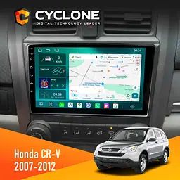 Штатна магнітола Honda CR-V 2007-2012 Cyclone C9-013 4x64 DSP 4G Cyclone (НФ-00007243)