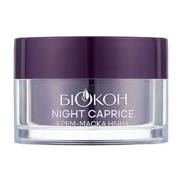 Крем для обличчя Біокон Age & Beauty Night Caprice 2в1 50 мл (4823110302347) - мініатюра 3