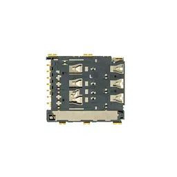 Роз'єм Sim-карти для Sony E2303 Xperia M4 Aqua E2306 E2312 E2333 E2353 E2363 - мініатюра 2