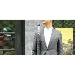 Смарт-парасолька Opus One Smart Umbrella Navi Blue - мініатюра 6