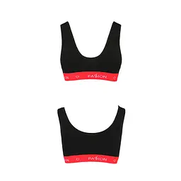 Спортивний топ на широких бретелях Passion PS003 TOP XL, black - мініатюра 5