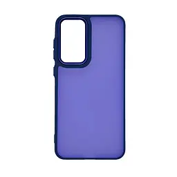 Противоударный чехол для Samsung Galaxy A56 5G, Frame, синий, панель-накладка, термополиуретан TPU + поликарбонат PC, защита всего корпуса, защита кнопок и камеры, устойчив к деформациям, ArmorStandart (ARM84816)