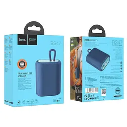 Акустика Hoco Uno sports BT speaker IPX5 BS47 синя - мініатюра 3