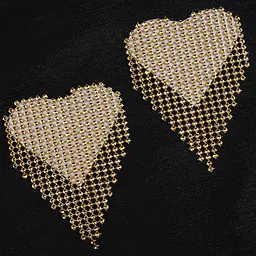 Прикраса на соски - Gold Nipple Афродита Наліпки ССЗ 95552 - мініатюра 4