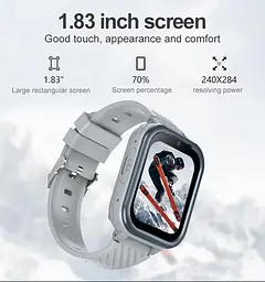 Смарт годинник дитині для школи Lemfo X71 з 4G звʼязком, сім картою, GPS / Wi-Fi / LBS, відеодзвінками, прослушкою, голосовим чатом і камерою Рожевий - мініатюра 5