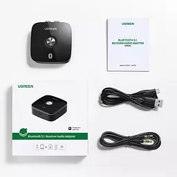 Приймач Bluetooth UGREEN Wireless Bluetooth Audio Receiver 5.1 with 3.5mm and 2RCA Adapter CM106 - мініатюра 5