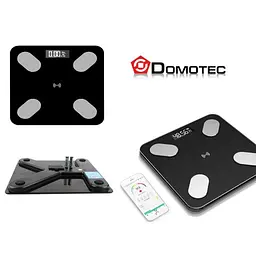 Цифрові підлогові ваги побутові Domotec MS-2017 180 кг Smart APP