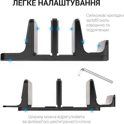 Підставка для ноутбука OfficePro LS730B Black [144418] - мініатюра 6