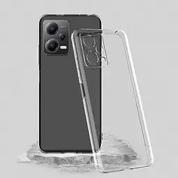 TPU чохол Epic Transparent 1,5mm Full Camera для Xiaomi Poco X5 5G / Note 12 5G Безбарвний (прозорий) - мініатюра 2