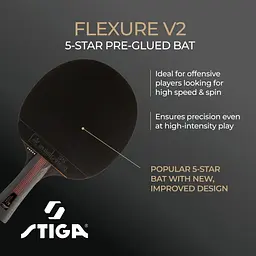 Ракетка для настільного тенісу Stiga Flexure V2 5 Star FL (1215-1205-35) - мініатюра 10
