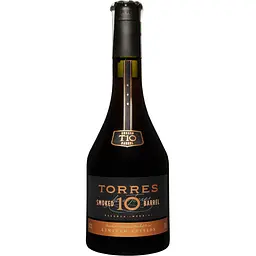 Бренді Torres Smoked Barrel 10 років витримки 38% 0.7 л у подарунковій упаковці - мініатюра 2