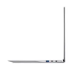 Ноутбук Acer Chromebook CB315-4H 15' FHD IPS, Intel P N6000, 8GB, F128GB, UMA, ChromeOS, сріблястий (NX.KB9EU.002) - мініатюра 9