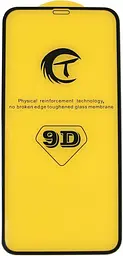 Захисне скло Tempered Glass 9D Full Glue Apple iPhone 11 Pro Max / Xs Max black - мініатюра 2