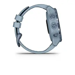 Спортивний годинник Garmin Descent Mk2S Mineral Blue with Sea Foam Silicone Band (010-02403-07) - мініатюра 9