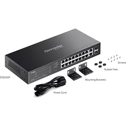 Комутатор мережевий TP-Link ES220GP - мініатюра 6