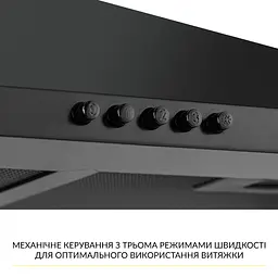 Витяжка купольна WEILOR WK 65 FBL - мініатюра 4