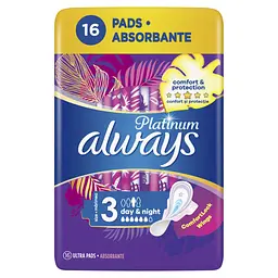Гігієнічні прокладки Always Platinum Day & Night 16 шт. - мініатюра 2