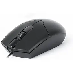 Миша Real-El RM-208 чорний USB оптична 1000 dpi 3 кнопки 1.2 м