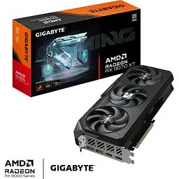 Відеокарта GIGABYTE Radeon RX 9070 XT 16Gb GAMING OC (GV-R9070XTGAMING OC-16GD) - мініатюра 2