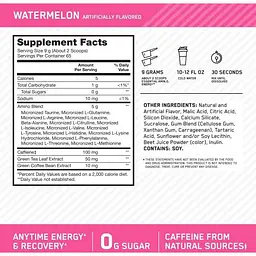 Амінокислотний комплекс Optimum Nutrition Essential Amino Energy Fruit Fusion 585 г - мініатюра 2