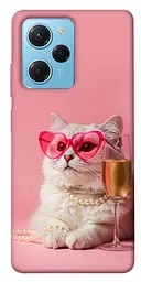 Чохол Demsky Pinky cat для Xiaomi Poco X5 Pro 5G