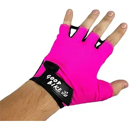 Велорукавиці Good Bike Mesh короткий палець розмір M рожеві (94521Pink-IS) - мініатюра 4