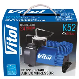 Компресор Vitol K-52, 150 psi 40 л (K-52) - мініатюра 15
